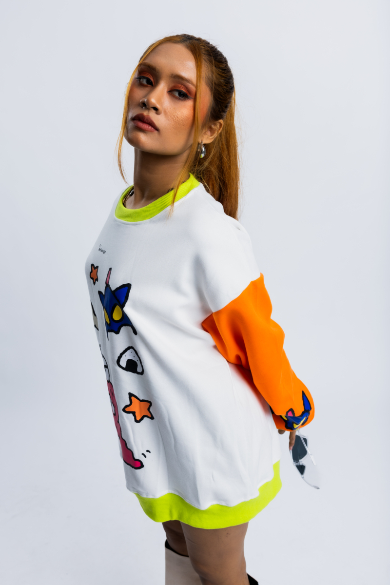 Shinchan Colorblock Sweatshirt - Image 3