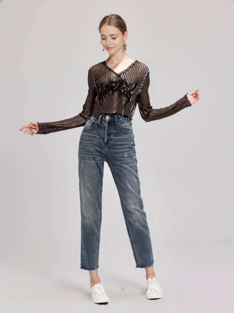 Striped Printed Top - Image 7