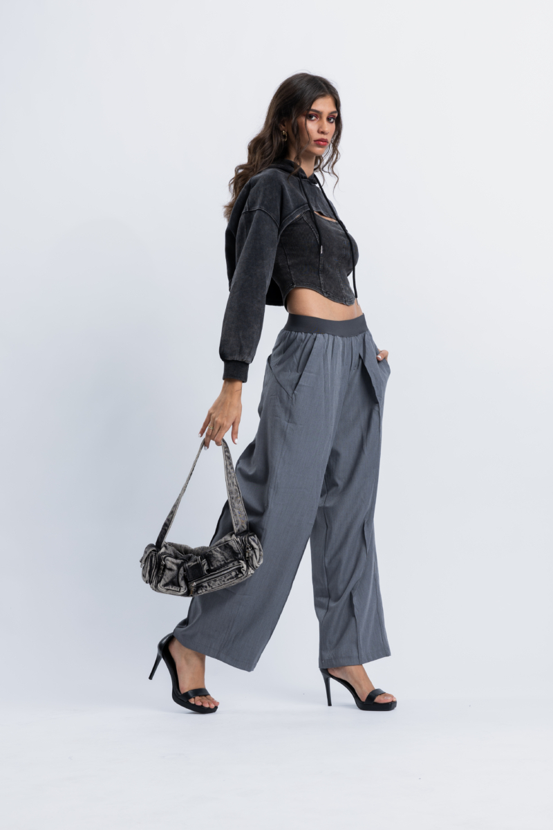 Classic Denim Shoulder Bag - Image 4