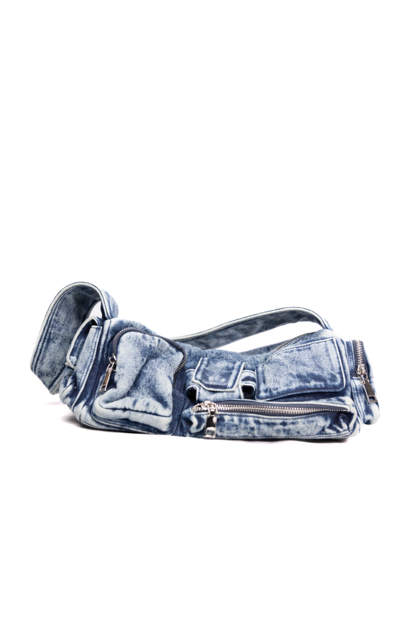 Classic Denim Shoulder Bag
