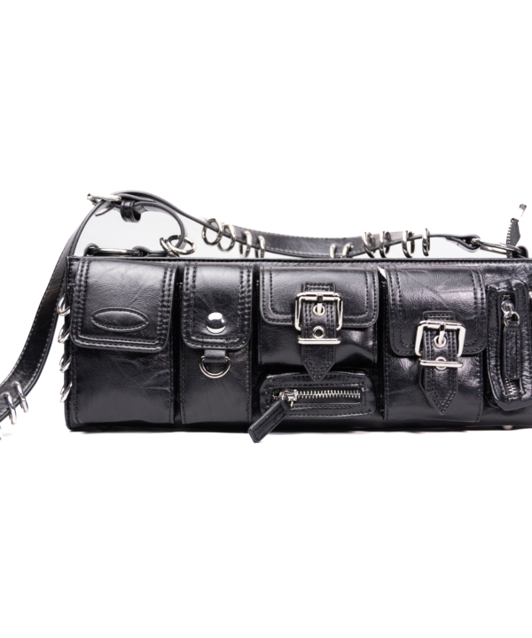 Black Buckle Carry Bag