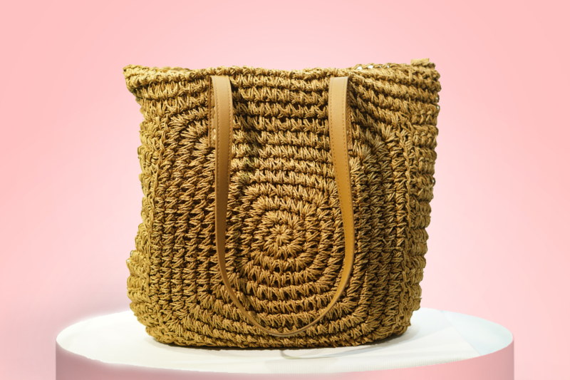 Raffia Woven Bag - Image 2