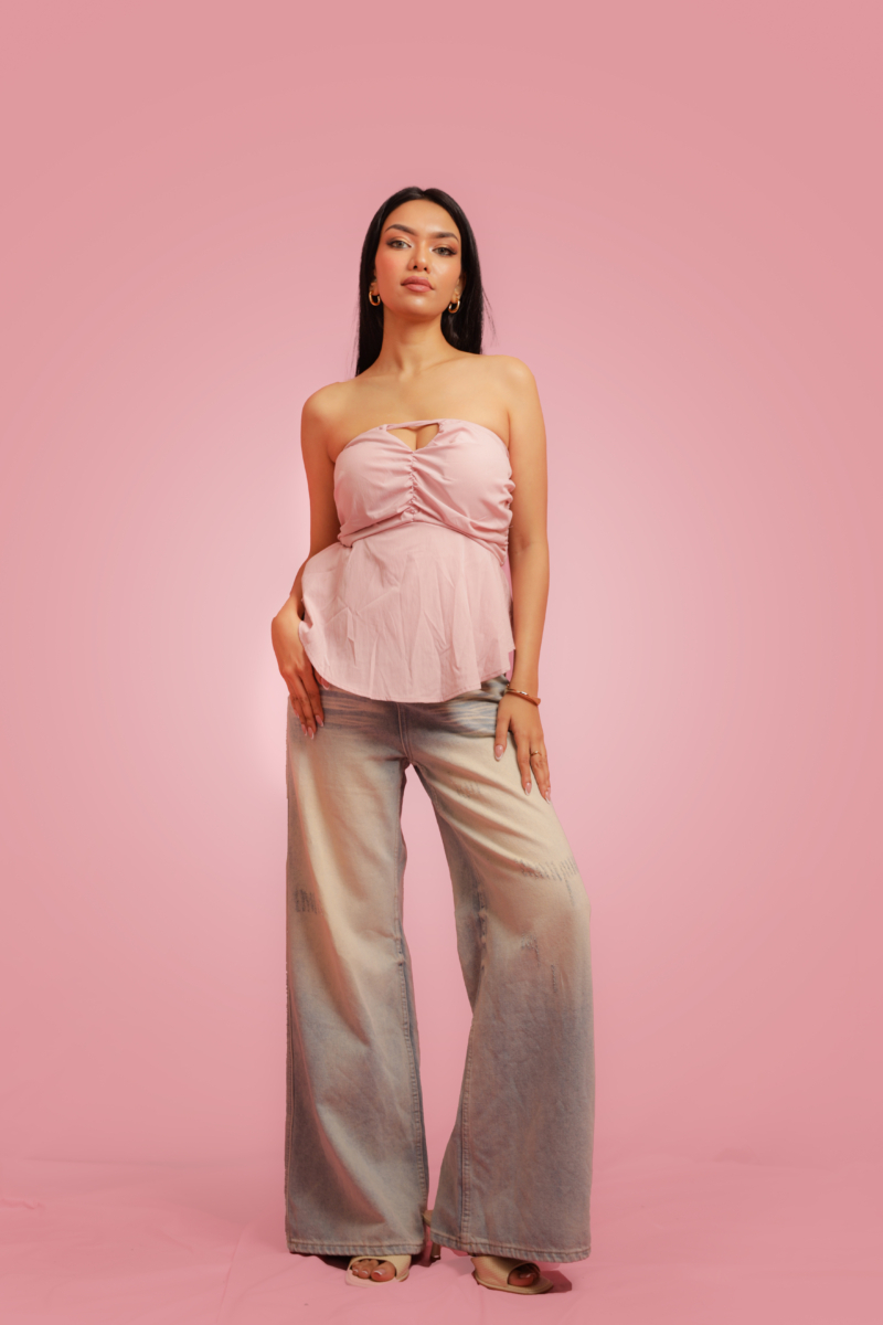 Blush Ruffle Top - Image 2