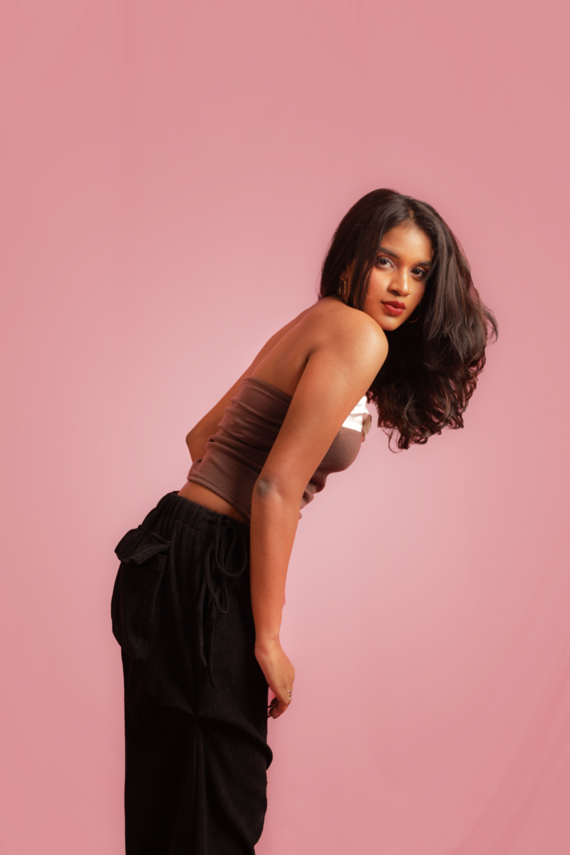 Rose Detailed Tube Top - Image 3