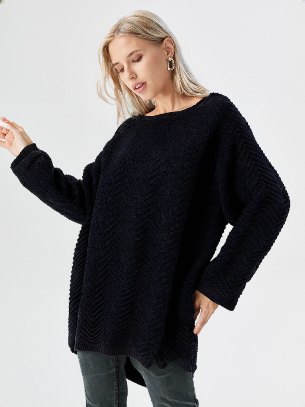 Base Knit Long Sleeve Sweatshirt - Image 5