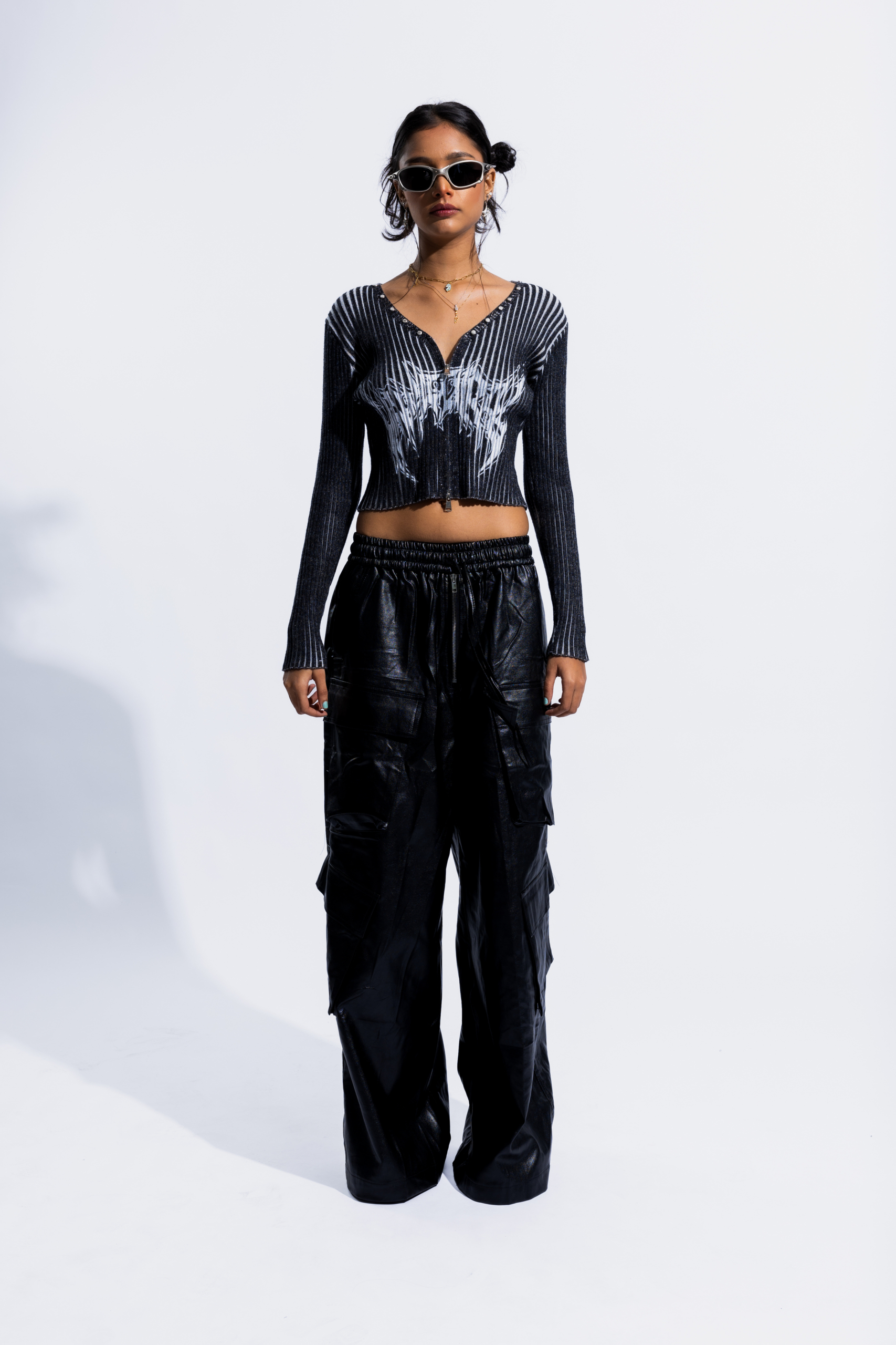 Modern Leather Oversized Pant - Image 2