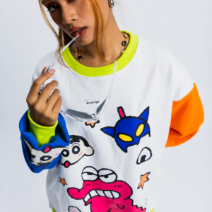 Shinchan Colorblock Sweatshirt